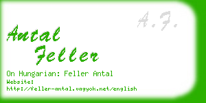 antal feller business card